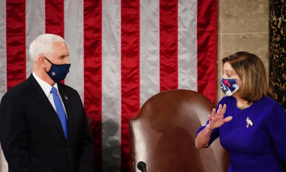 Ο Πενς απέρριψε την 25η Τροπολογία για να καθαιρεθεί ο Τραμπ (εικόνα)